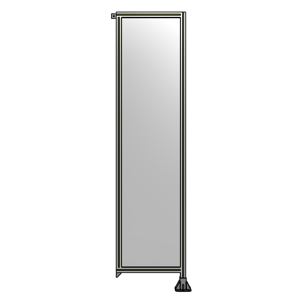 A2-2400-0600-0150-TYPFA GUARDING PANEL 2400MM TALL X 600MM WIDE 1/4'' POLYCARBONATE