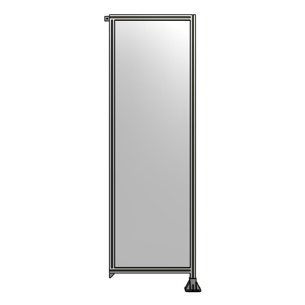 A2-2400-0750-0150-TYPFK GUARDING PANEL 2400MM TALL X 750MM WIDE 1/4'' POLYCARBONATE