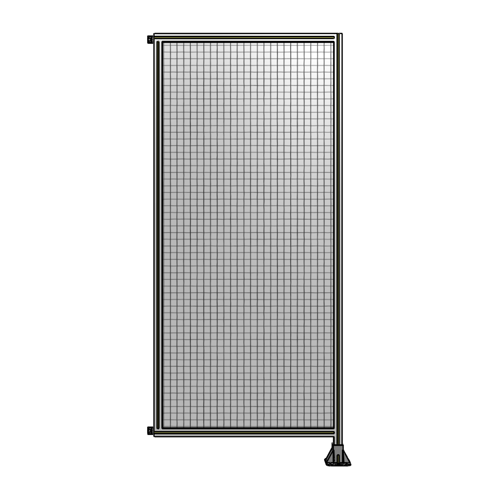 A2-2400-1050-0150-HYMFA GUARDING PANEL 2400MM TALL X 1050MM WIDE 1'' MESH