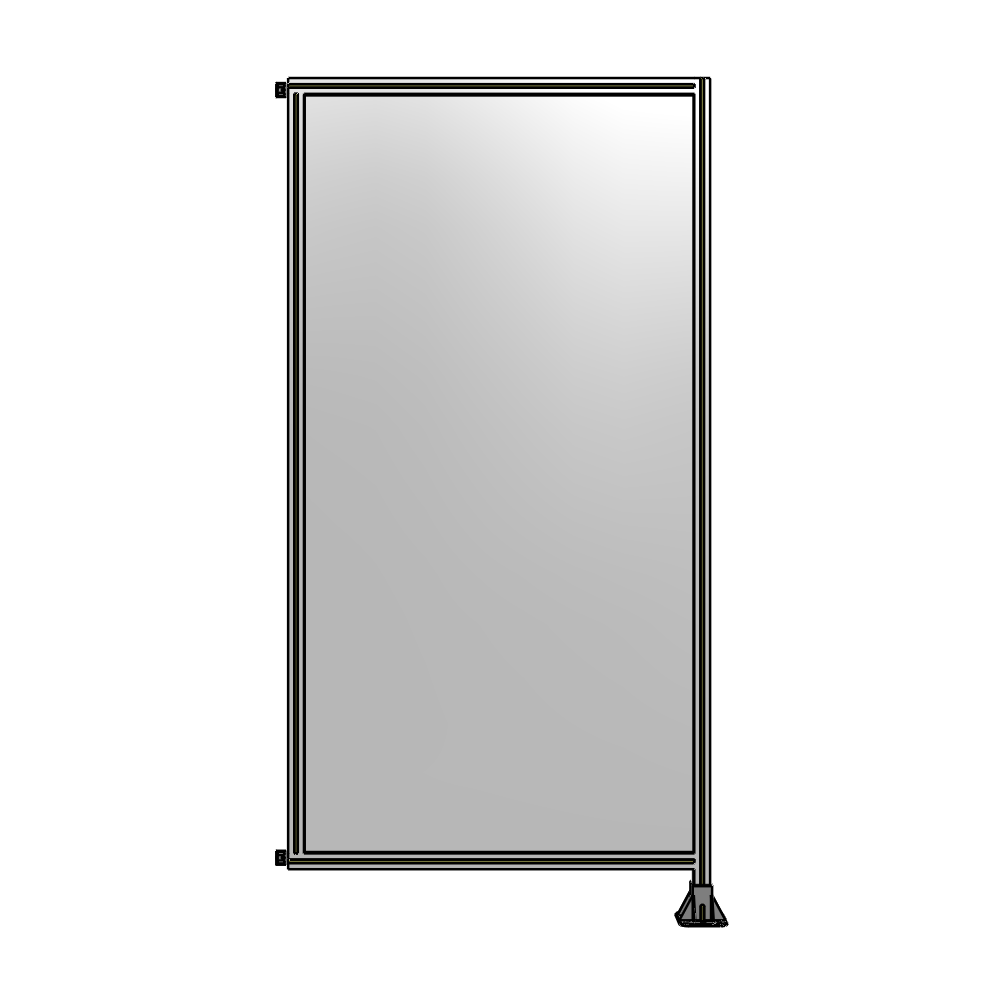 A2-2400-1200-0150-HYPFK GUARDING PANEL 2400MM TALL X 1200MM WIDE 1/4'' POLYCARBONATE