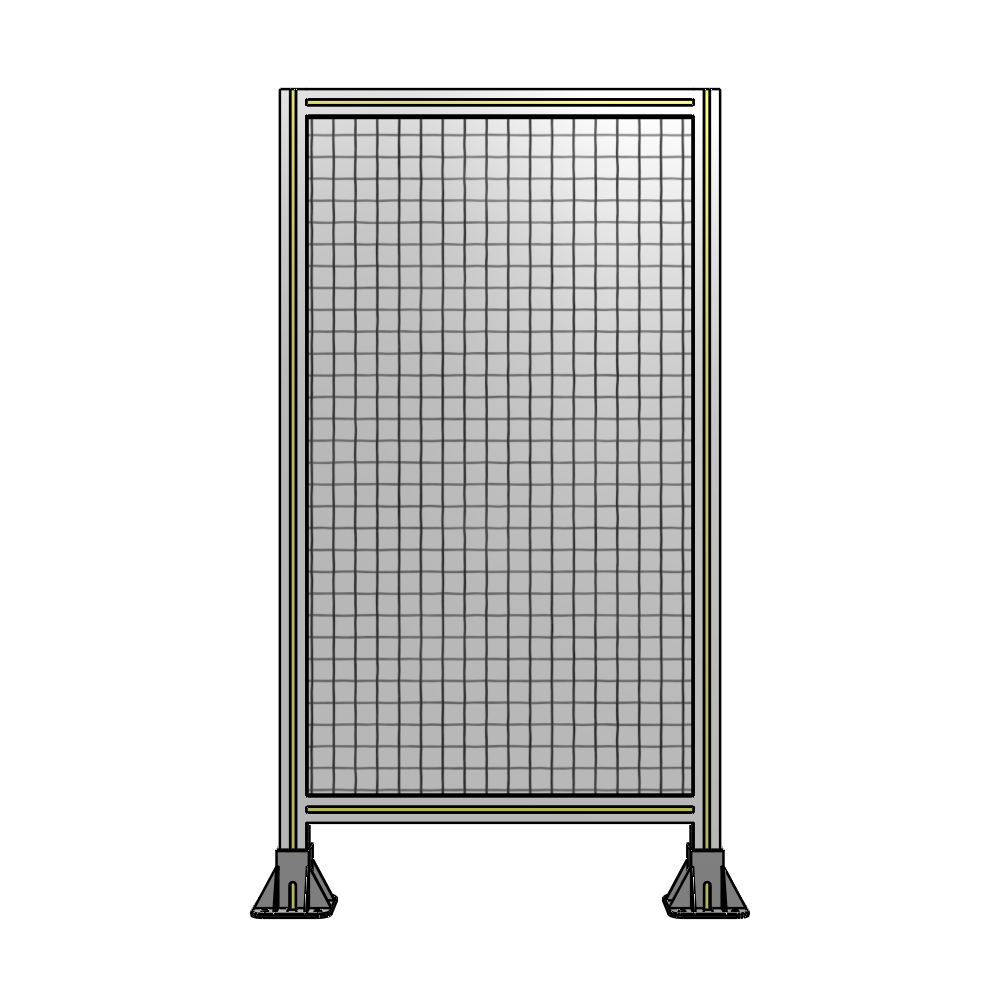A3-1400-0750-0150-ZYMFK GUARDING PANEL 1400MM TALL X 750MM WIDE 1'' MESH