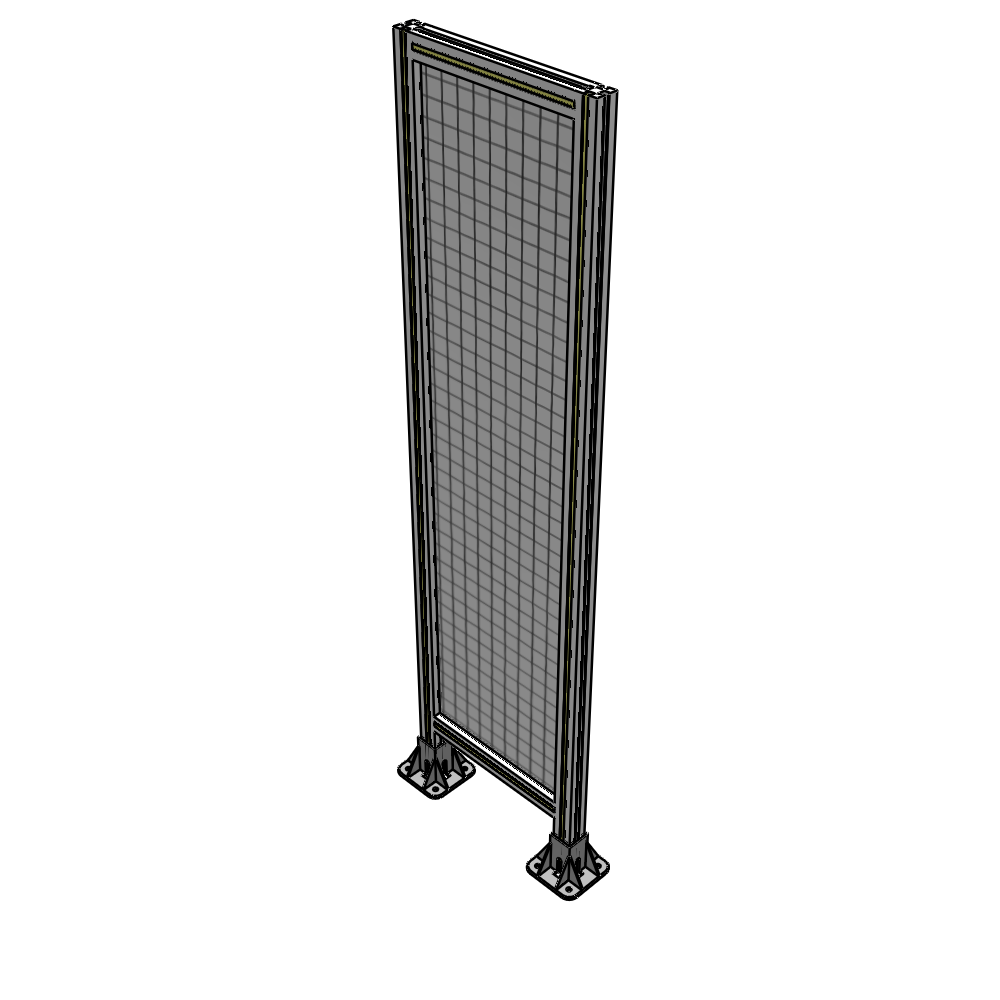A3-1700-0450-0150-ZYMFA GUARDING PANEL 1700MM TALL X 450MM WIDE 1'' MESH