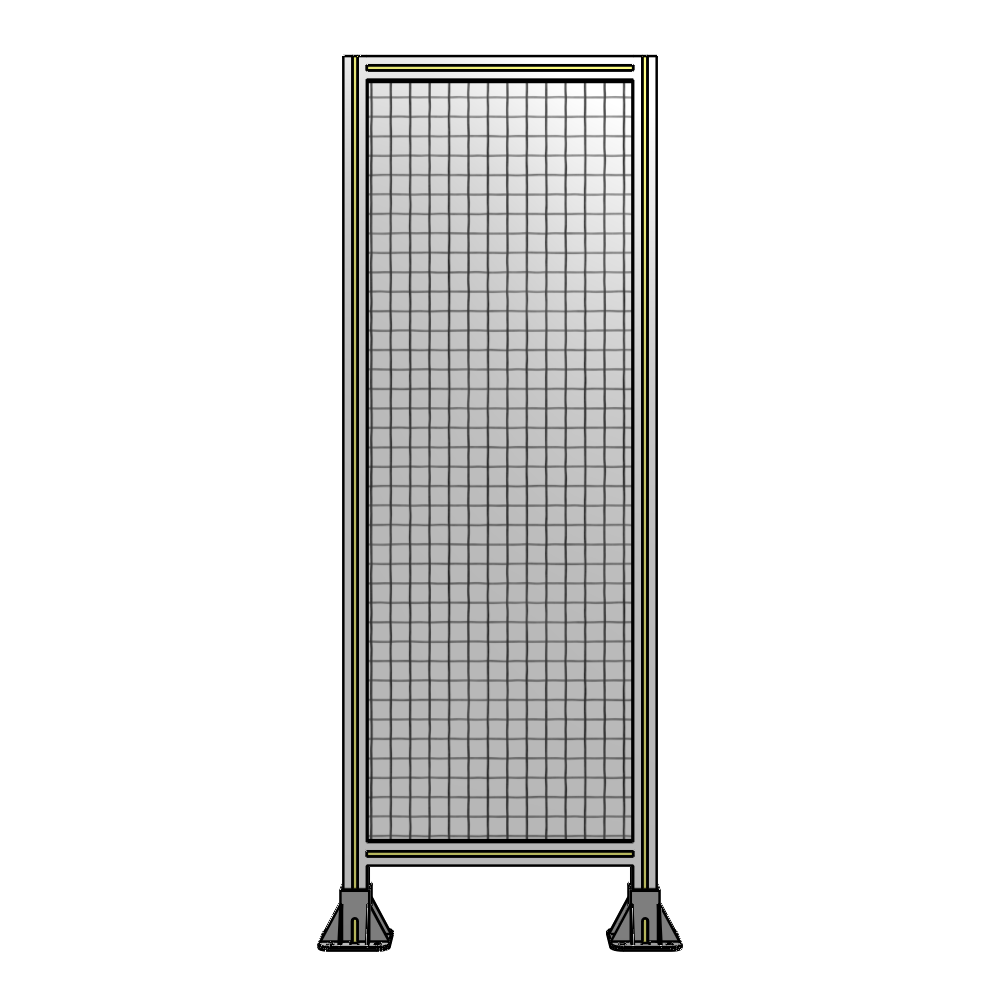 A3-1700-0600-0150-ZYMFA GUARDING PANEL 1700MM TALL X 600MM WIDE 1'' MESH