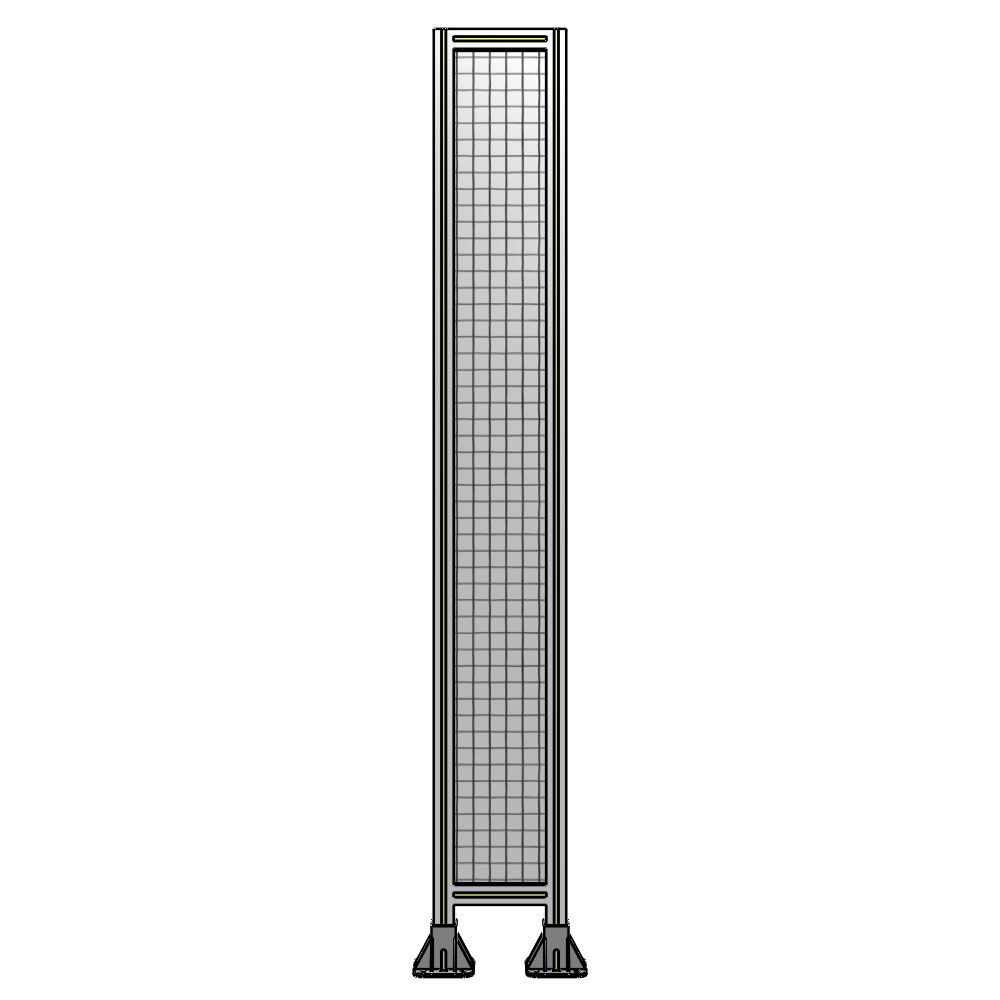 A3-2135-0300-0150-ZYMFK GUARDING PANEL 2135MM TALL X 300MM WIDE 1'' MESH