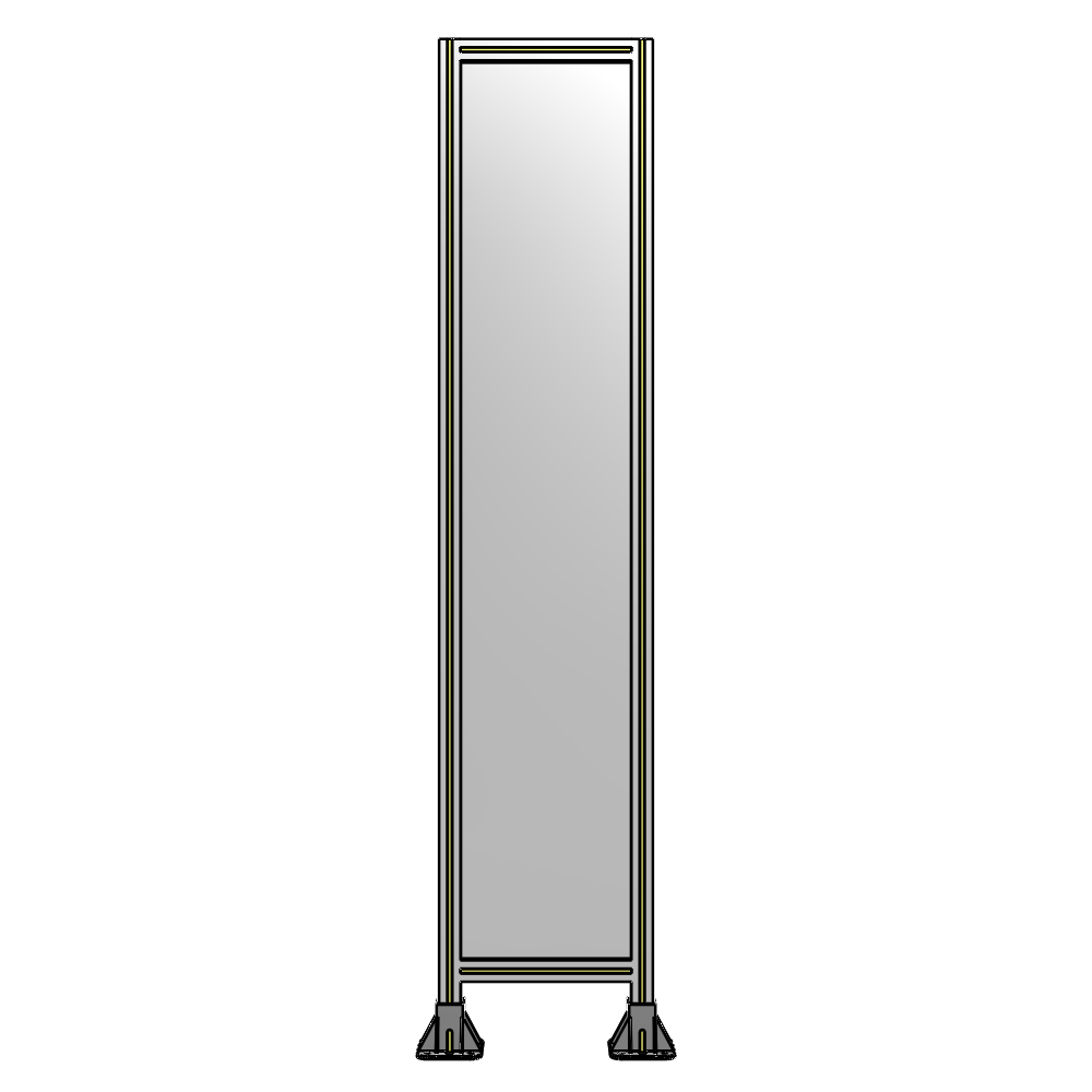 A3-2135-0450-0150-ZYPFA GUARDING PANEL 2135MM TALL X 450MM WIDE 1/4'' POLYCARBONATE
