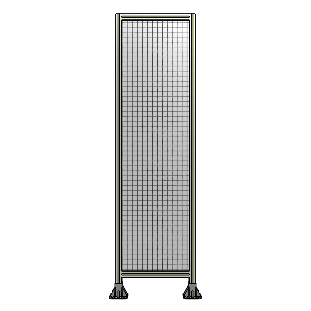A3-2135-0600-0150-ZYMFA GUARDING PANEL 2135MM TALL X 600MM WIDE 1'' MESH