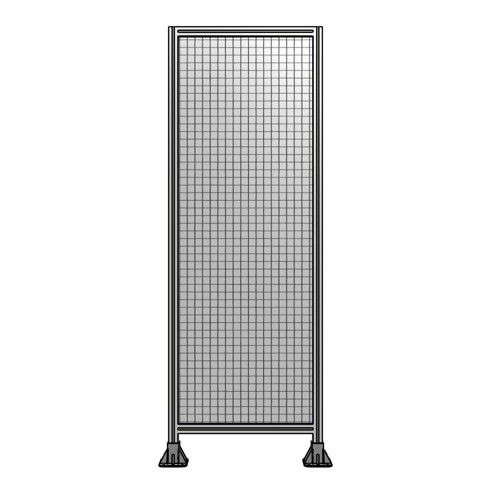 A3-2135-0750-0150-ZYMFA GUARDING PANEL 2135MM TALL X 750MM WIDE 1'' MESH