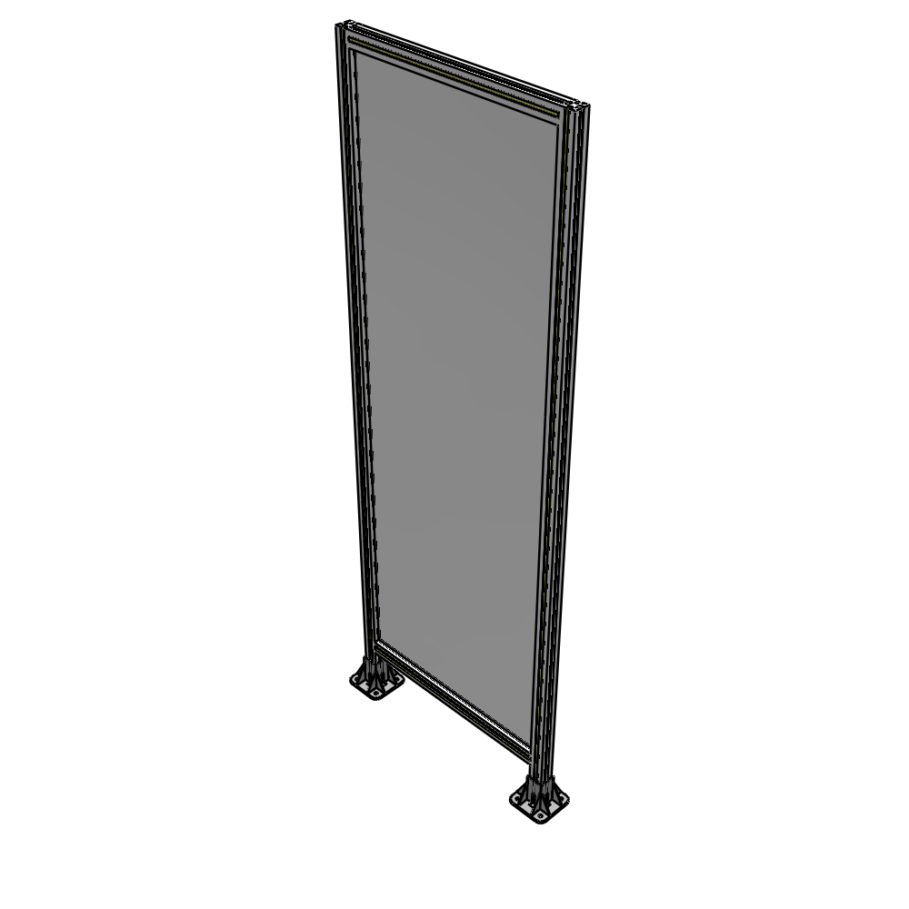 A3-2135-0750-0150-ZYPFA GUARDING PANEL 2135MM TALL X 750MM WIDE 1/4'' POLYCARBONATE