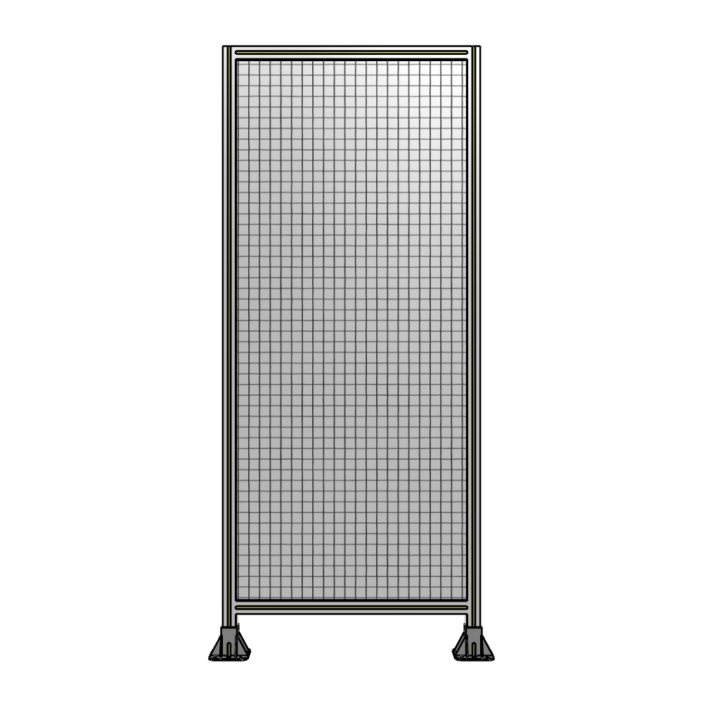 A3-2135-0900-0150-ZYMFA GUARDING PANEL 2135MM TALL X 900MM WIDE 1'' MESH
