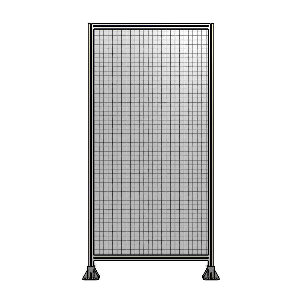 A3-2135-1050-0150-ZYMFA GUARDING PANEL 2135MM TALL X 1050MM WIDE 1'' MESH