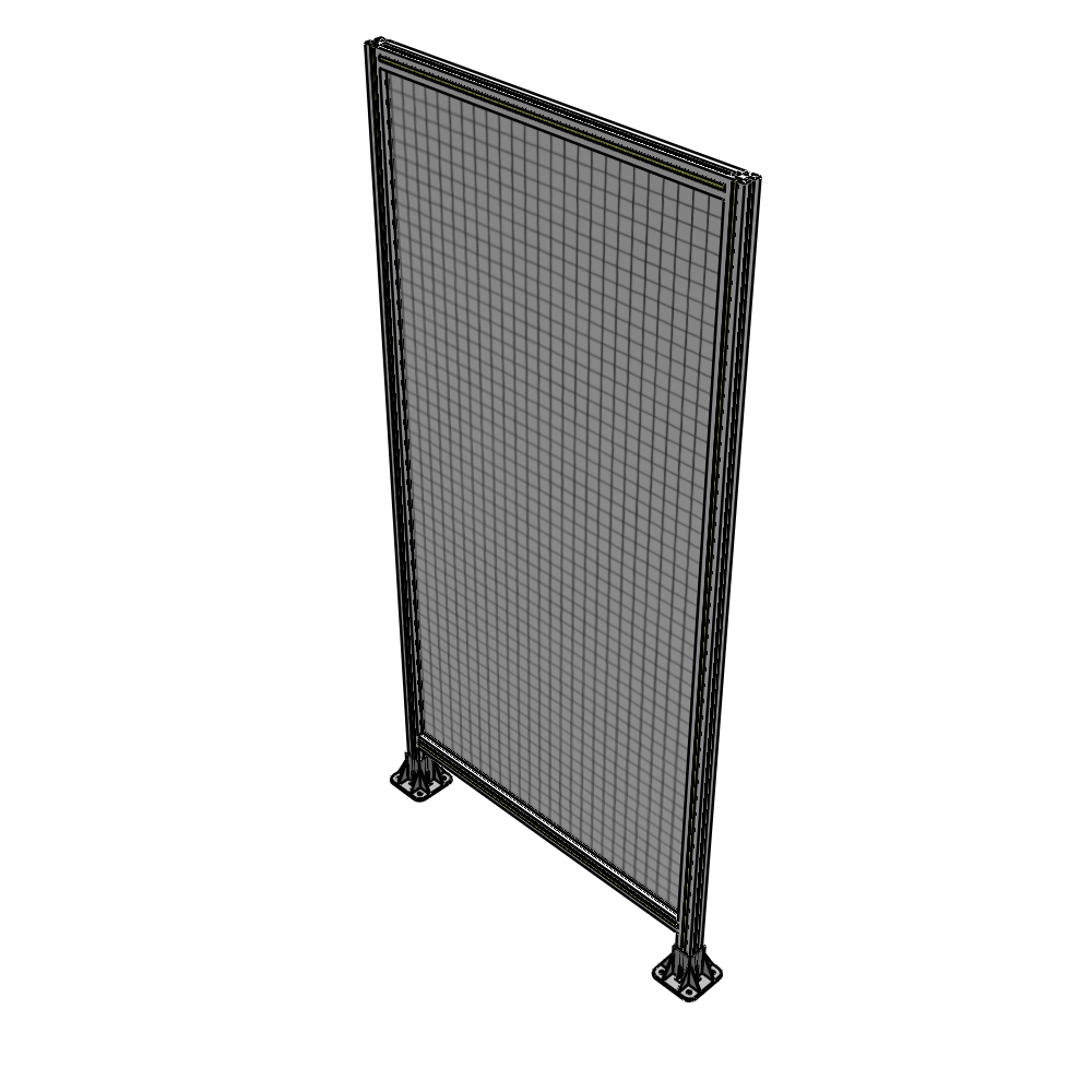 A3-2135-1050-0150-ZYMFA GUARDING PANEL 2135MM TALL X 1050MM WIDE 1'' MESH