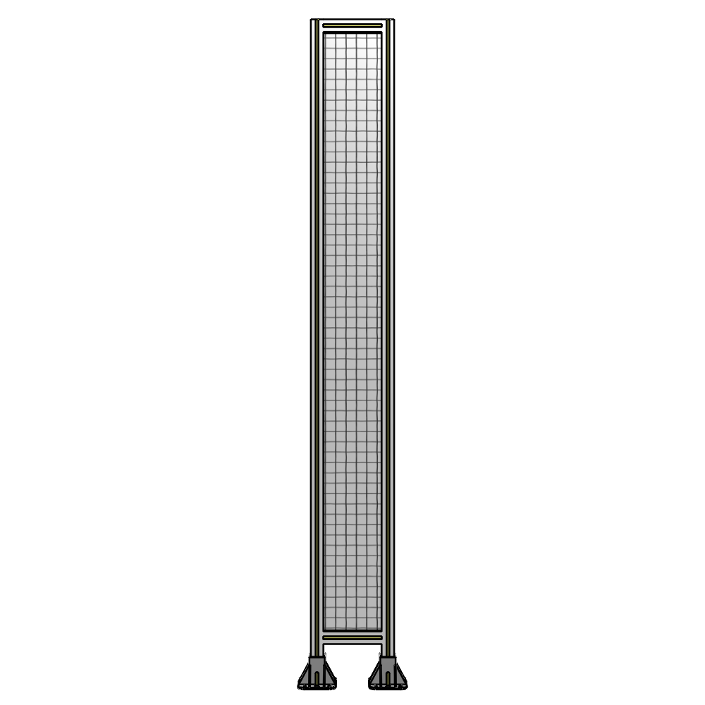 A3-2400-0300-0150-ZYMFK GUARDING PANEL 2400MM TALL X 300MM WIDE 1'' MESH