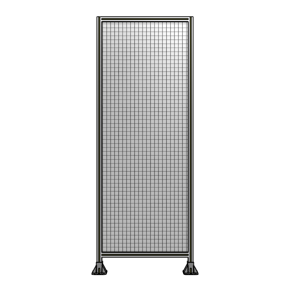A3-2400-0900-0150-ZYMFA GUARDING PANEL 2400MM TALL X 900MM WIDE 1'' MESH