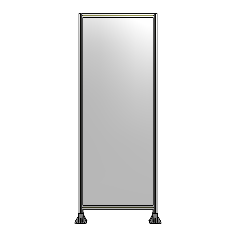A3-2400-0900-0150-ZYPFK GUARDING PANEL 2400MM TALL X 900MM WIDE 1/4'' POLYCARBONATE