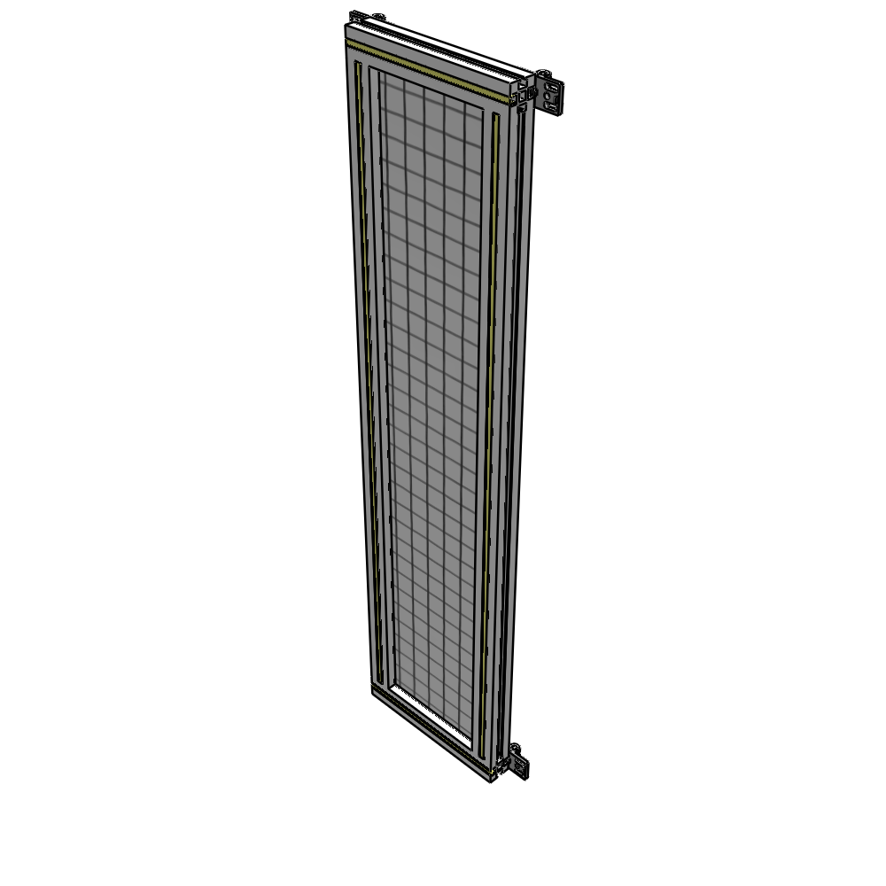 A4-1400-0300-0150-HYMZK GUARDING PANEL 1400MM TALL X 300MM WIDE 1'' MESH