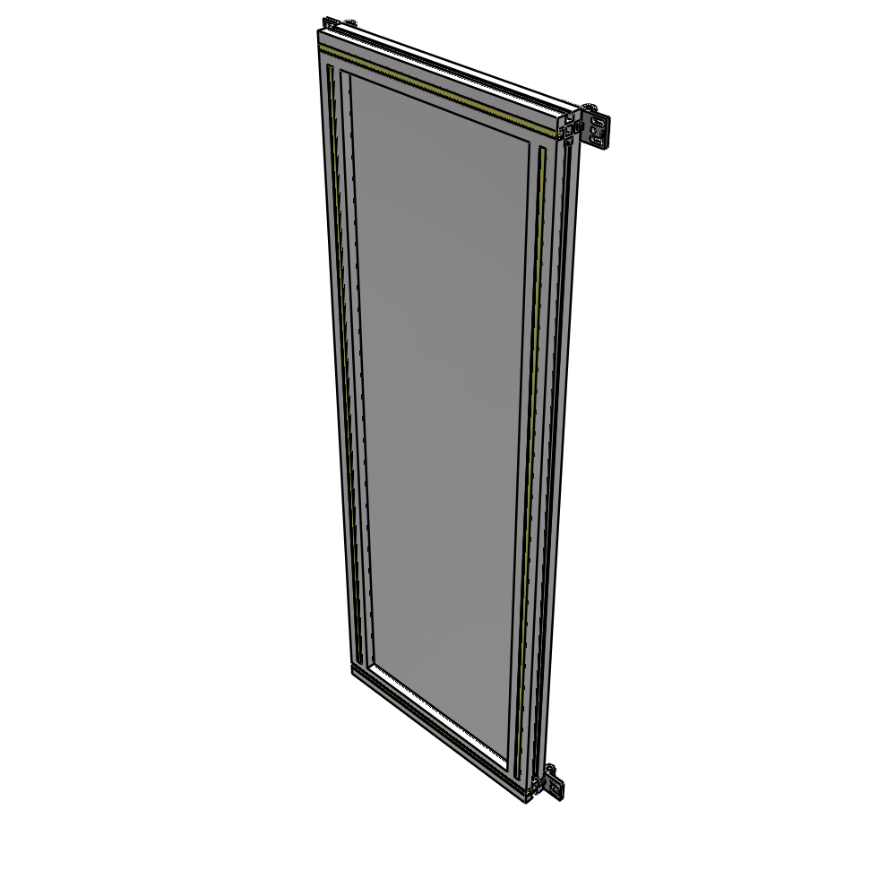 A4-1400-0450-0150-HYPZA GUARDING PANEL 1400MM TALL X 450MM WIDE 1/4'' POLYCARBONATE