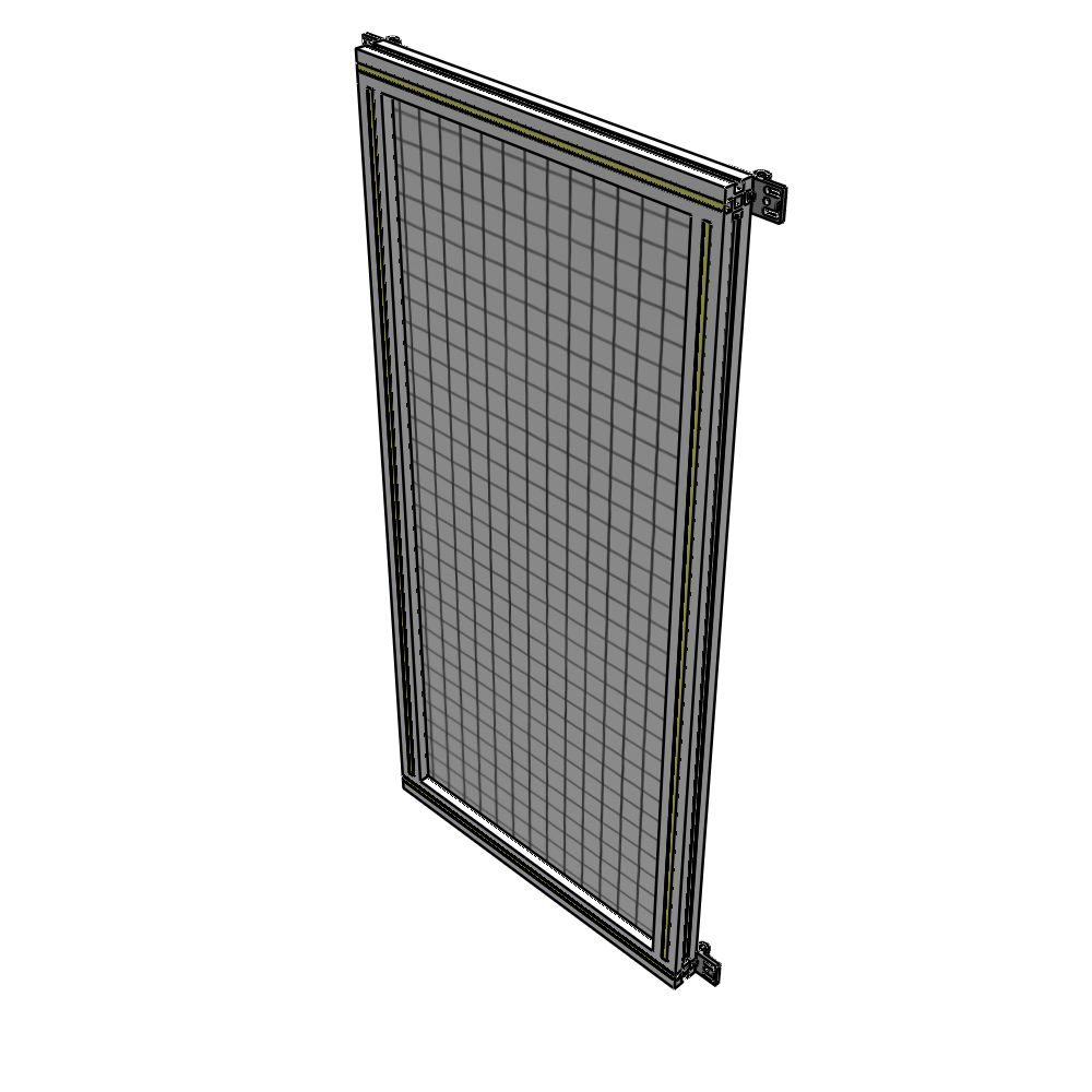 A4-1400-0600-0150-HYMZK GUARDING PANEL 1400MM TALL X 600MM WIDE 1'' MESH