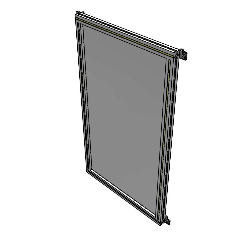 A4-1400-0750-0150-HYPZK GUARDING PANEL 1400MM TALL X 750MM WIDE 1/4'' POLYCARBONATE