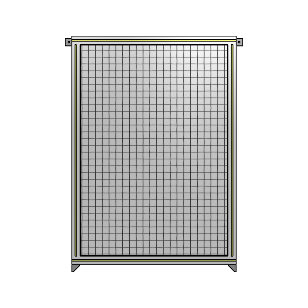 A4-1400-0900-0150-TYMZK GUARDING PANEL 1400MM TALL X 900MM WIDE 1'' MESH