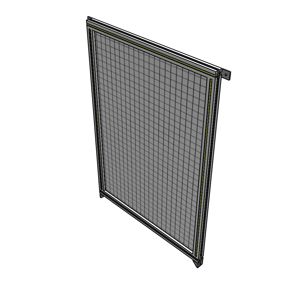 A4-1400-0900-0150-TYMZK GUARDING PANEL 1400MM TALL X 900MM WIDE 1'' MESH