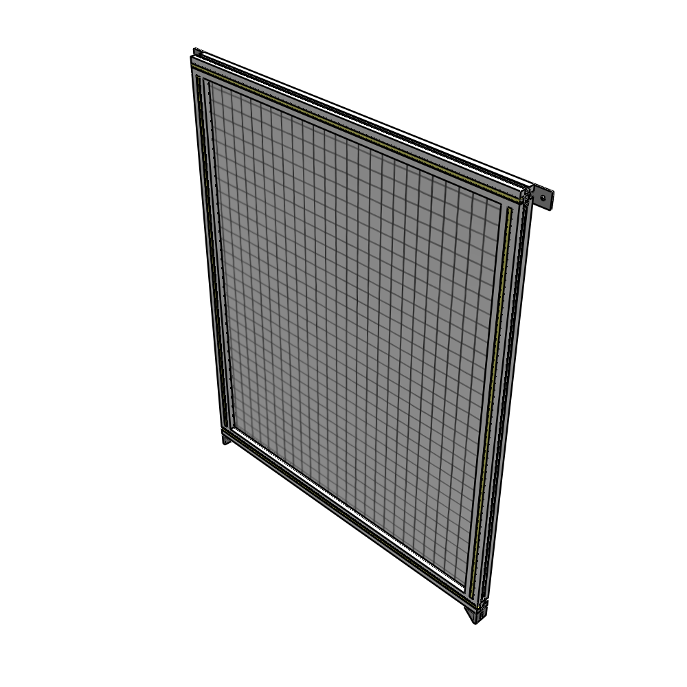 A4-1400-1050-0150-TYMZK GUARDING PANEL 1400MM TALL X 1050MM WIDE 1'' MESH
