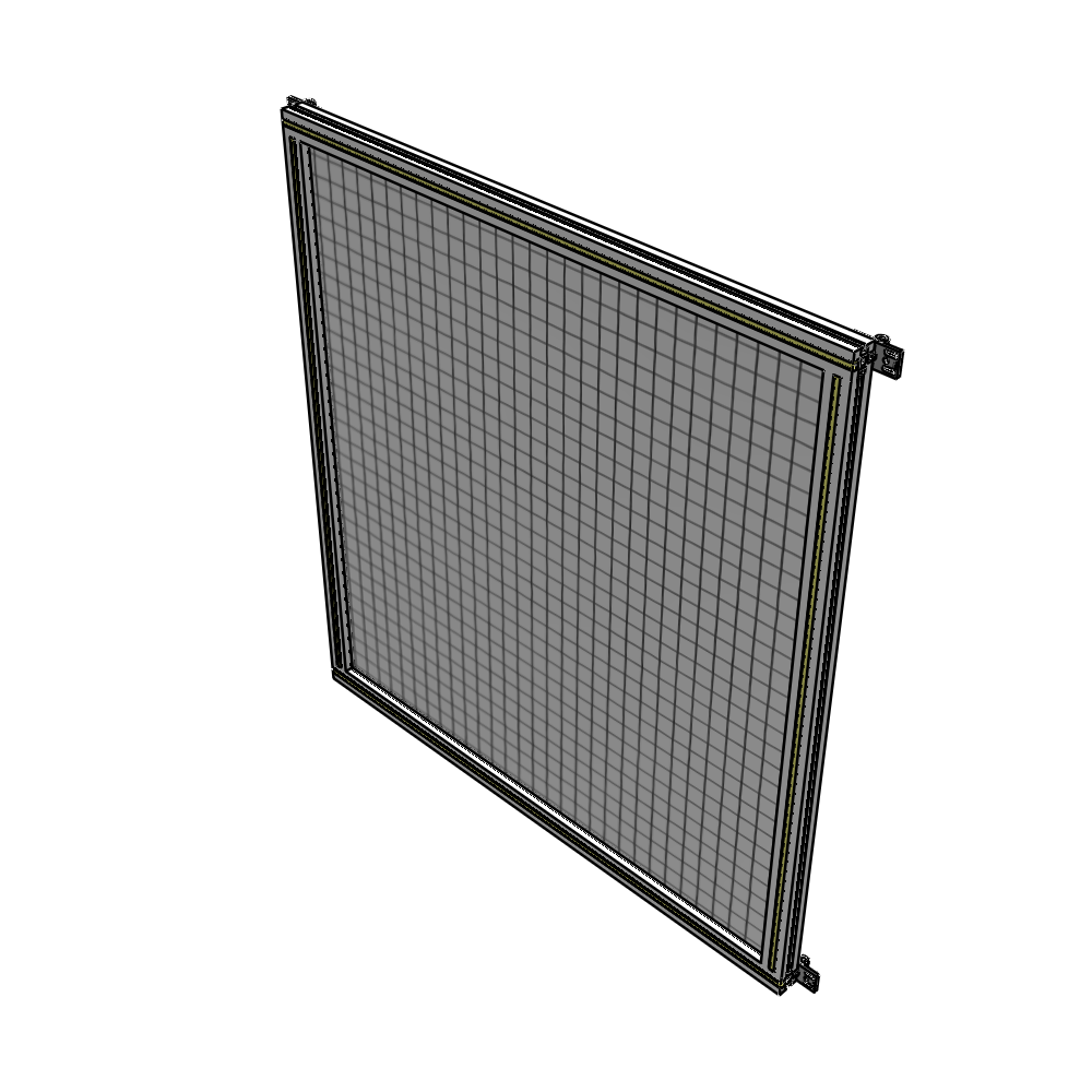 A4-1400-1200-0150-HYMZA GUARDING PANEL 1400MM TALL X 1200MM WIDE 1'' MESH