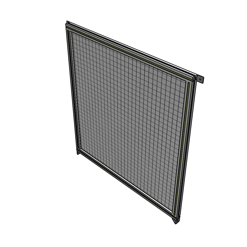 A4-1400-1200-0150-TYMZK GUARDING PANEL 1400MM TALL X 1200MM WIDE 1'' MESH