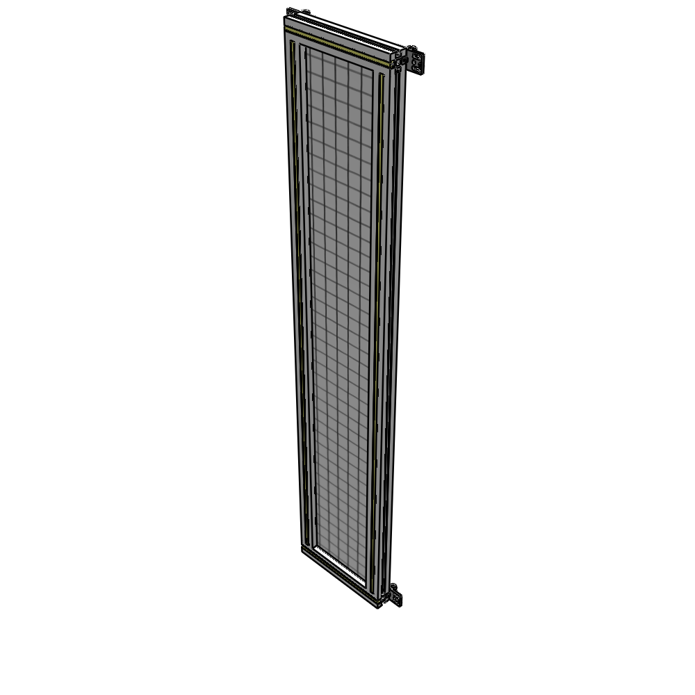 A4-1700-0300-0150-HYMZA GUARDING PANEL 1700MM TALL X 300MM WIDE 1'' MESH