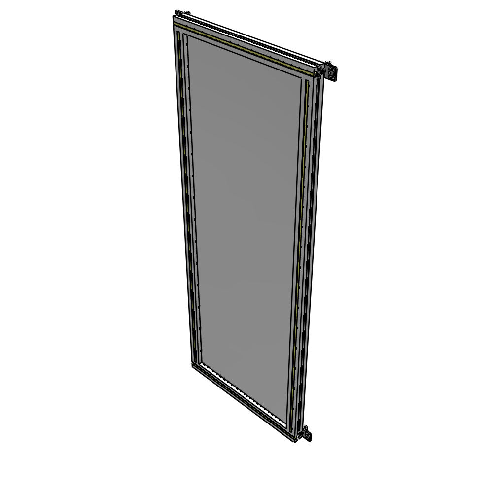 A4-1700-0600-0150-HYPZA GUARDING PANEL 1700MM TALL X 600MM WIDE 1/4'' POLYCARBONATE