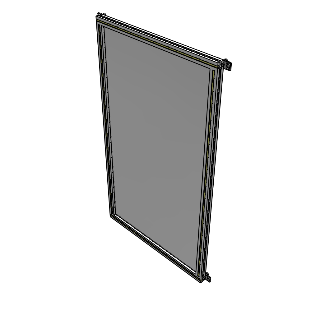 A4-1700-0900-0150-HYPZK GUARDING PANEL 1700MM TALL X 900MM WIDE 1/4'' POLYCARBONATE