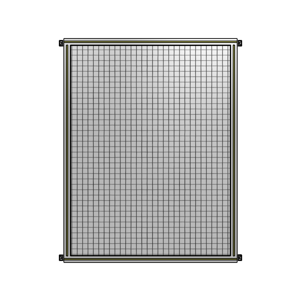 A4-1700-1200-0150-HYMZK GUARDING PANEL 1700MM TALL X 1200MM WIDE 1'' MESH