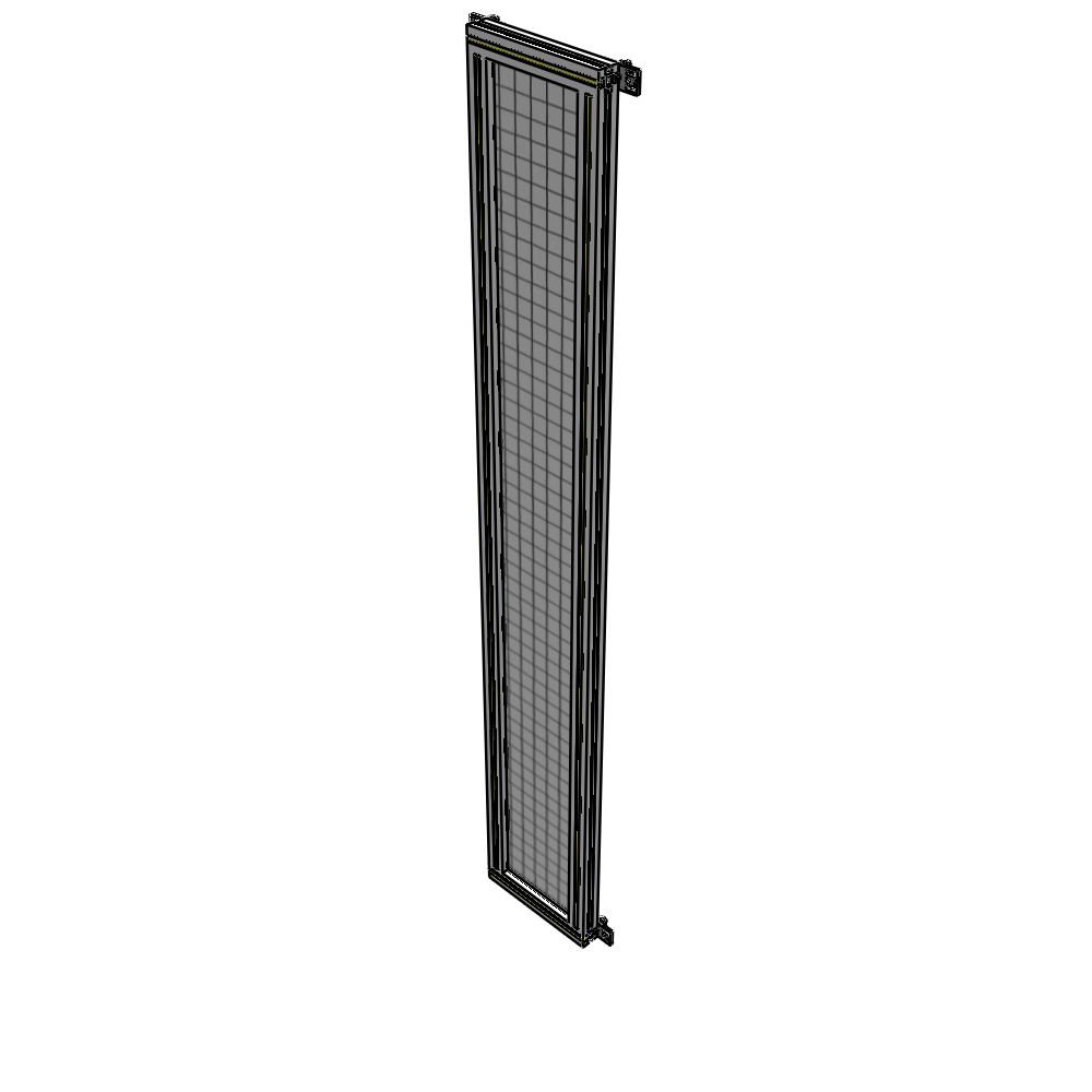 A4-2135-0300-0150-HYMZA GUARDING PANEL 2135MM TALL X 300MM WIDE 1'' MESH