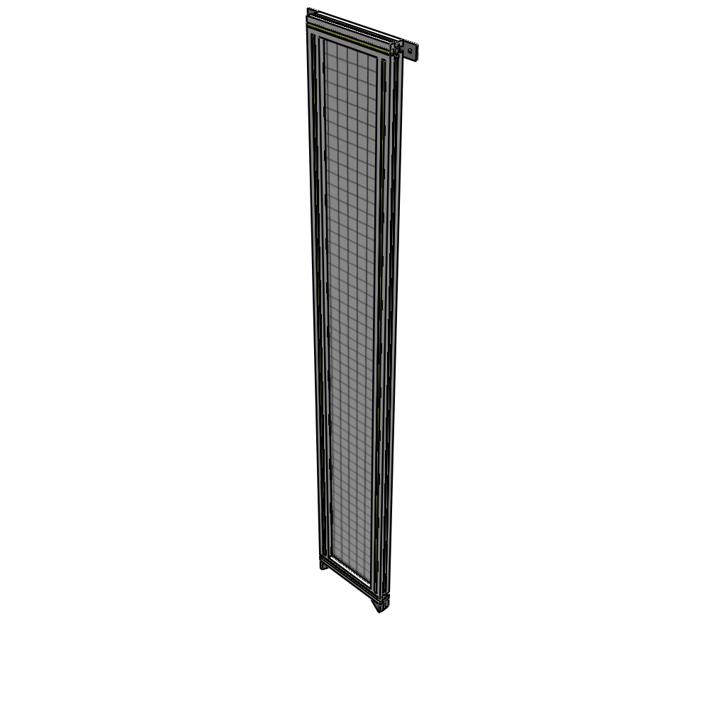 A4-2135-0300-0150-TYMZA GUARDING PANEL 2135MM TALL X 300MM WIDE 1'' MESH