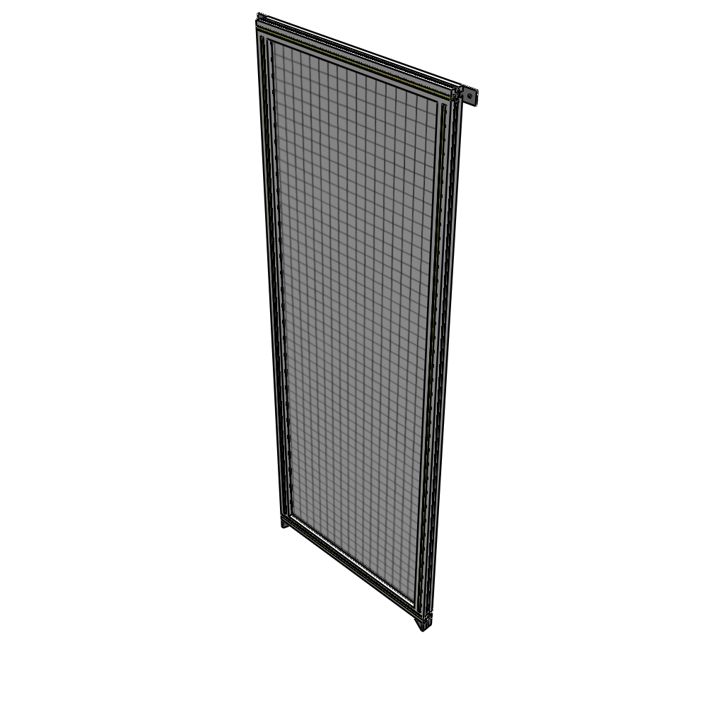 A4-2135-0750-0150-TYMZK GUARDING PANEL 2135MM TALL X 750MM WIDE 1'' MESH