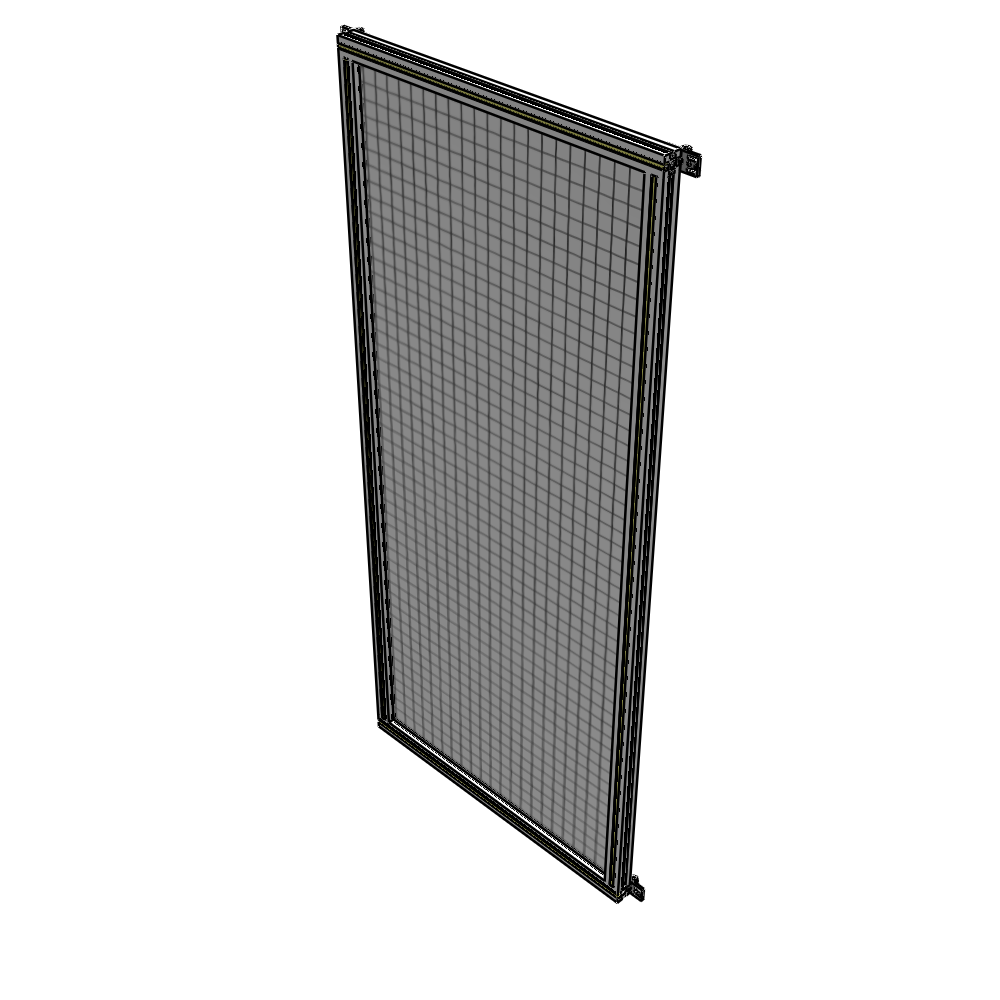 A4-2135-0900-0150-HYMZA GUARDING PANEL 2135MM TALL X 900MM WIDE 1'' MESH