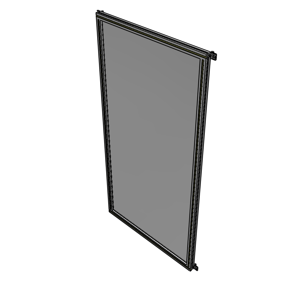 A4-2135-1050-0150-HYPZA GUARDING PANEL 2135MM TALL X 1050MM WIDE 1/4'' POLYCARBONATE