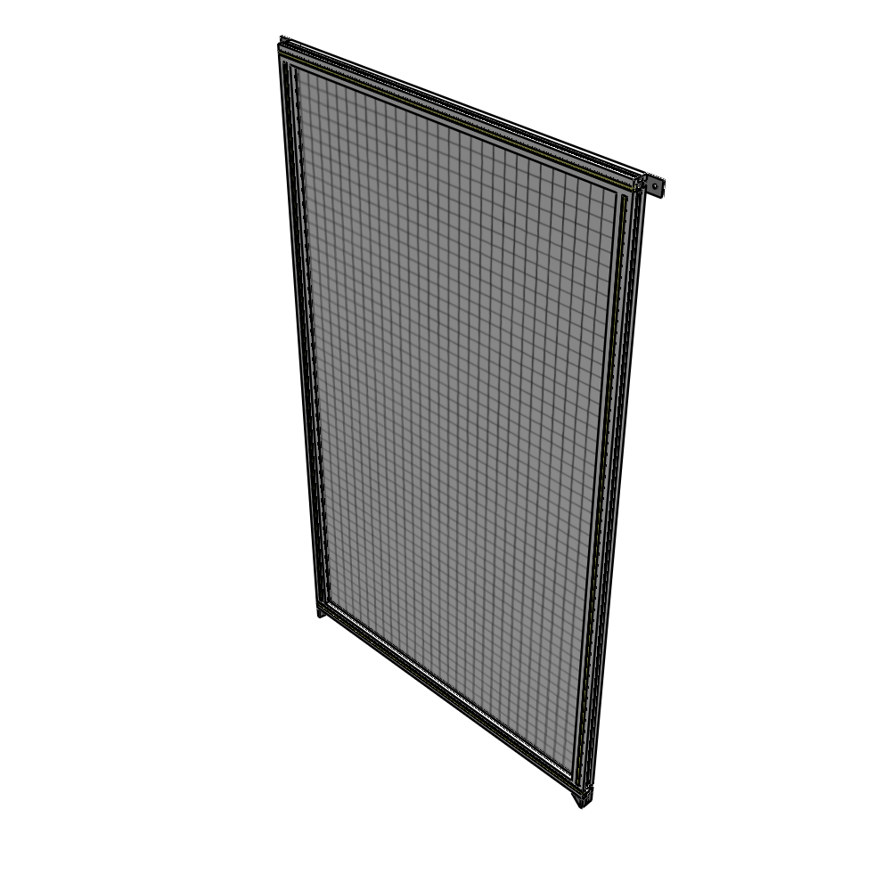 A4-2135-1200-0150-TYMZA GUARDING PANEL 2135MM TALL X 1200MM WIDE 1'' MESH