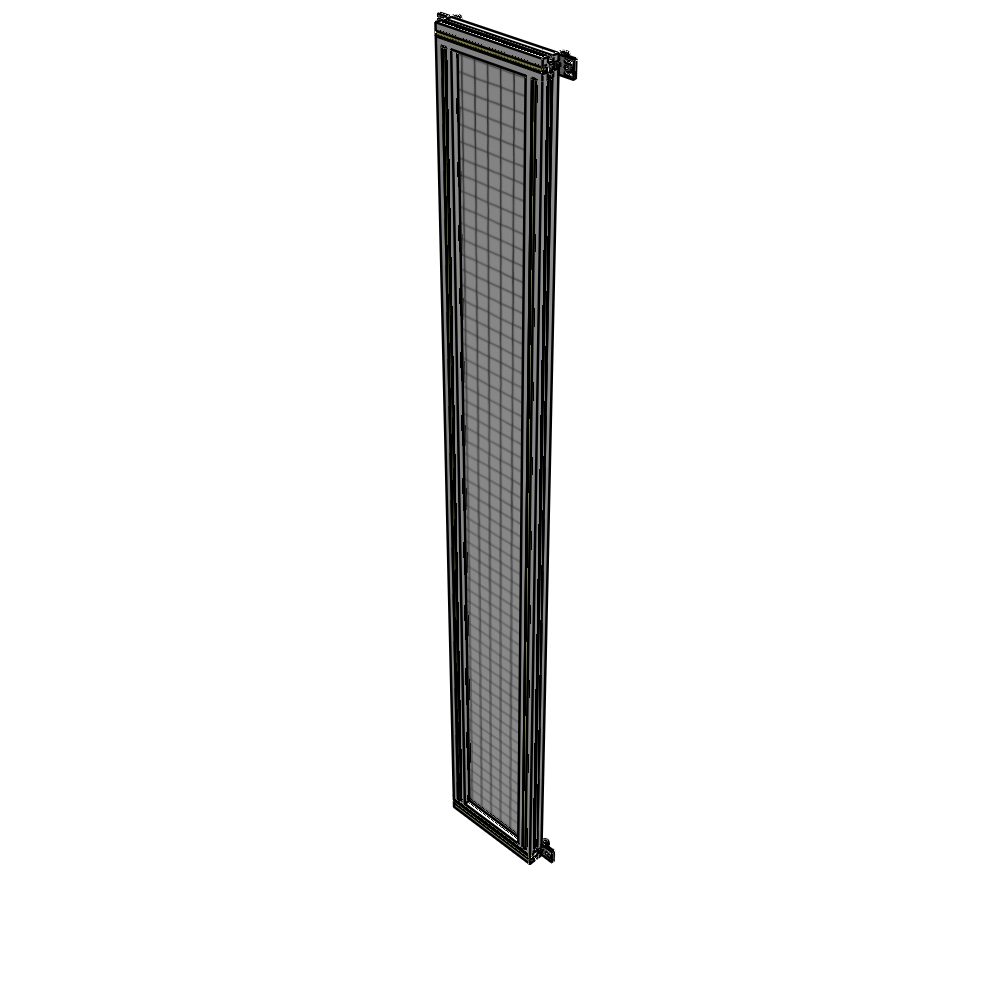 A4-2400-0300-0150-HYMZK GUARDING PANEL 2400MM TALL X 300MM WIDE 1'' MESH