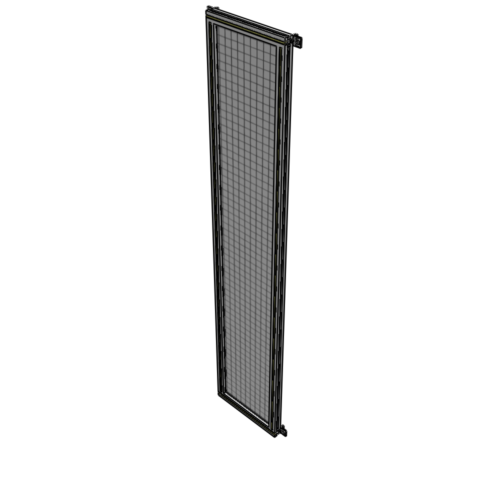 A4-2400-0450-0150-HYMZK GUARDING PANEL 2400MM TALL X 450MM WIDE 1'' MESH