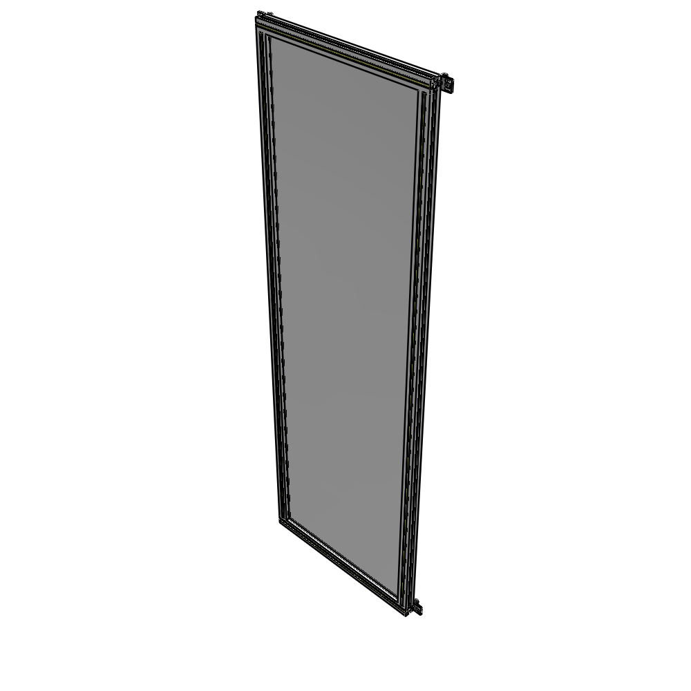 A4-2400-0750-0150-HYPZK GUARDING PANEL 2400MM TALL X 750MM WIDE 1/4'' POLYCARBONATE