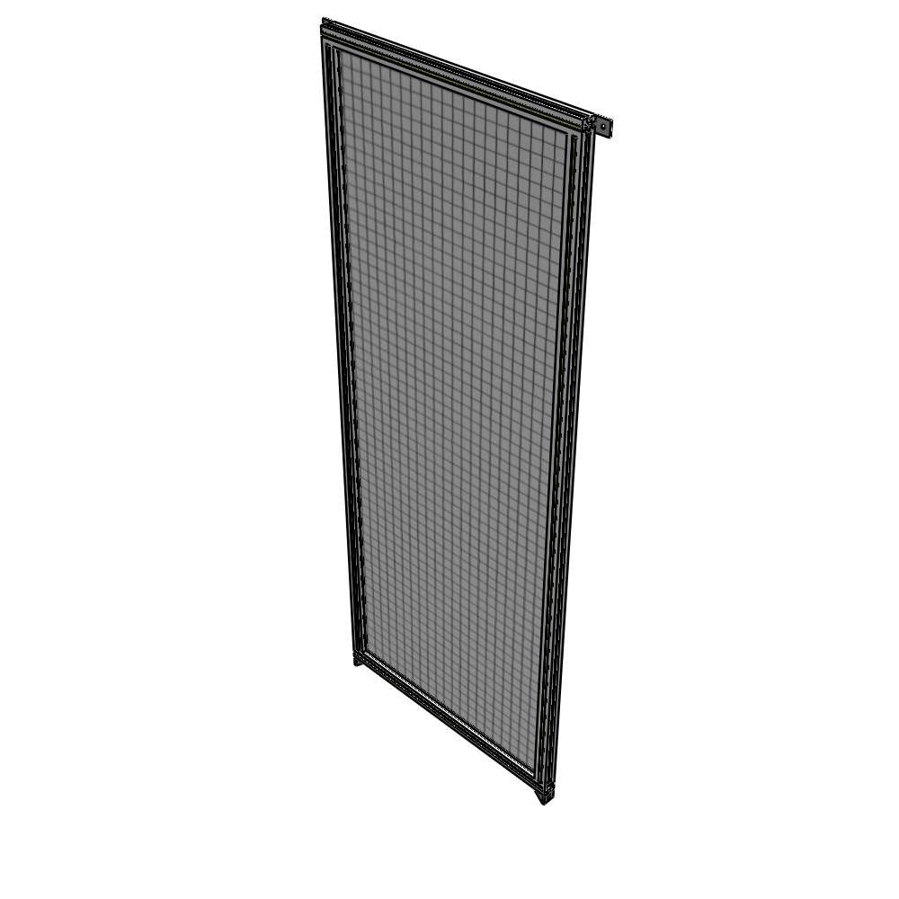 A4-2400-0900-0150-TYMZA GUARDING PANEL 2400MM TALL X 900MM WIDE 1'' MESH