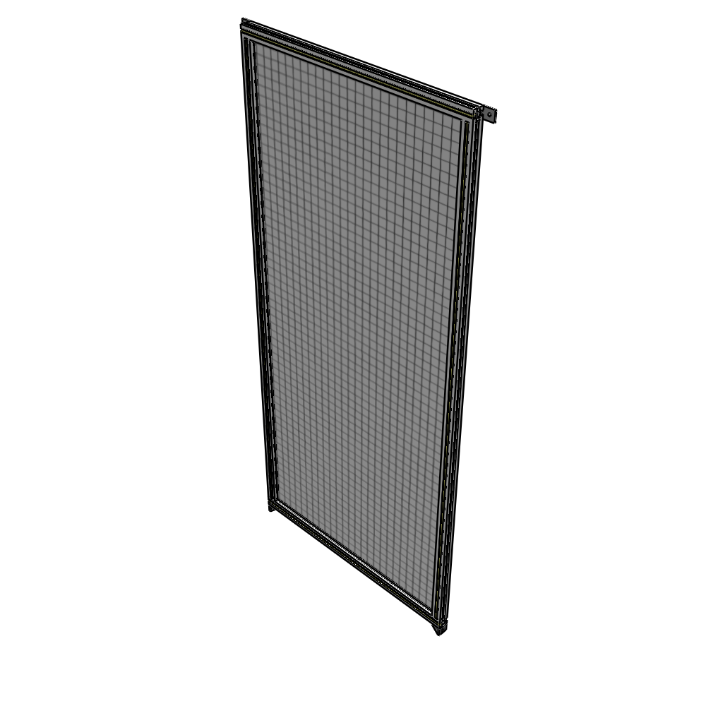 A4-2400-1050-0150-TYMZK GUARDING PANEL 2400MM TALL X 1050MM WIDE 1'' MESH