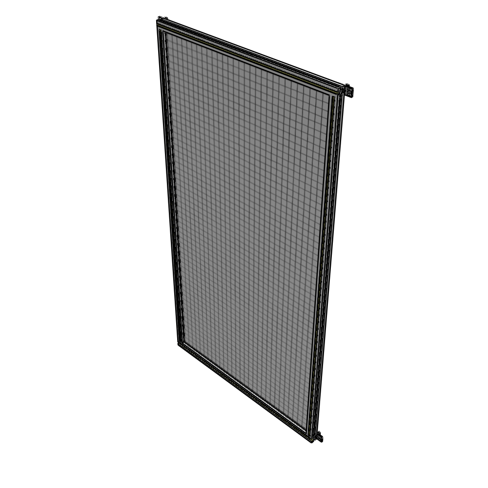 A4-2400-1200-0150-HYMZA GUARDING PANEL 2400MM TALL X 1200MM WIDE 1'' MESH