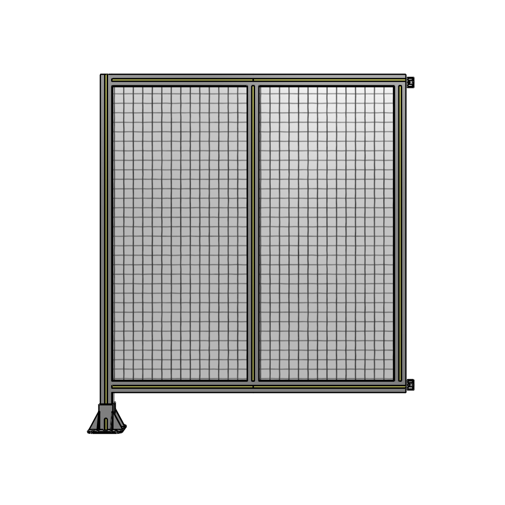 B1-1400-1200-0150-HYMFK GUARDING PANEL 1400MM TALL X 1200MM WIDE 1'' MESH
