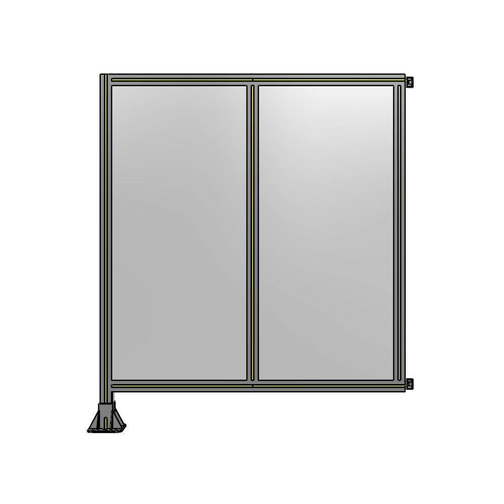 B1-1400-1200-0150-HYPFK GUARDING PANEL 1400MM TALL X 1200MM WIDE 1/4'' POLYCARBONATE