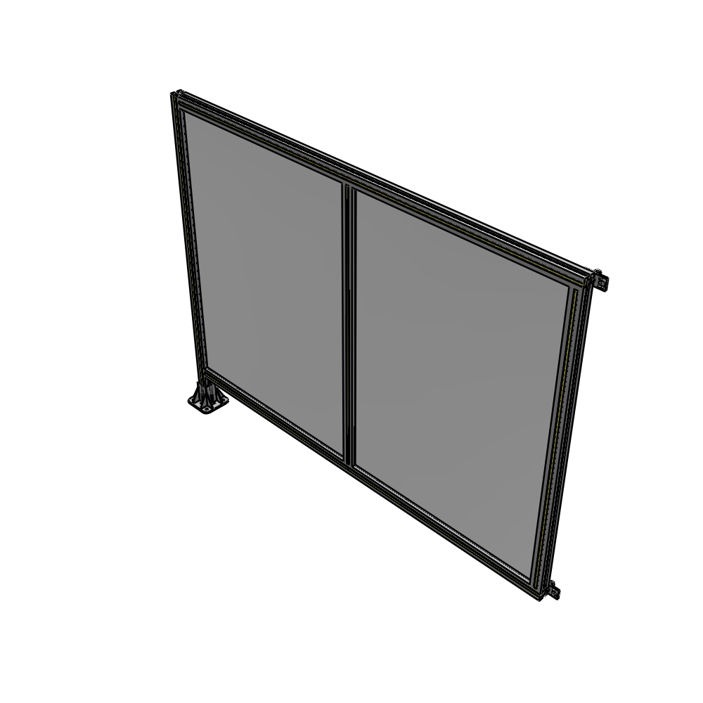 B1-1400-1800-0150-HYPFA GUARDING PANEL 1400MM TALL X 1800MM WIDE 1/4'' POLYCARBONATE