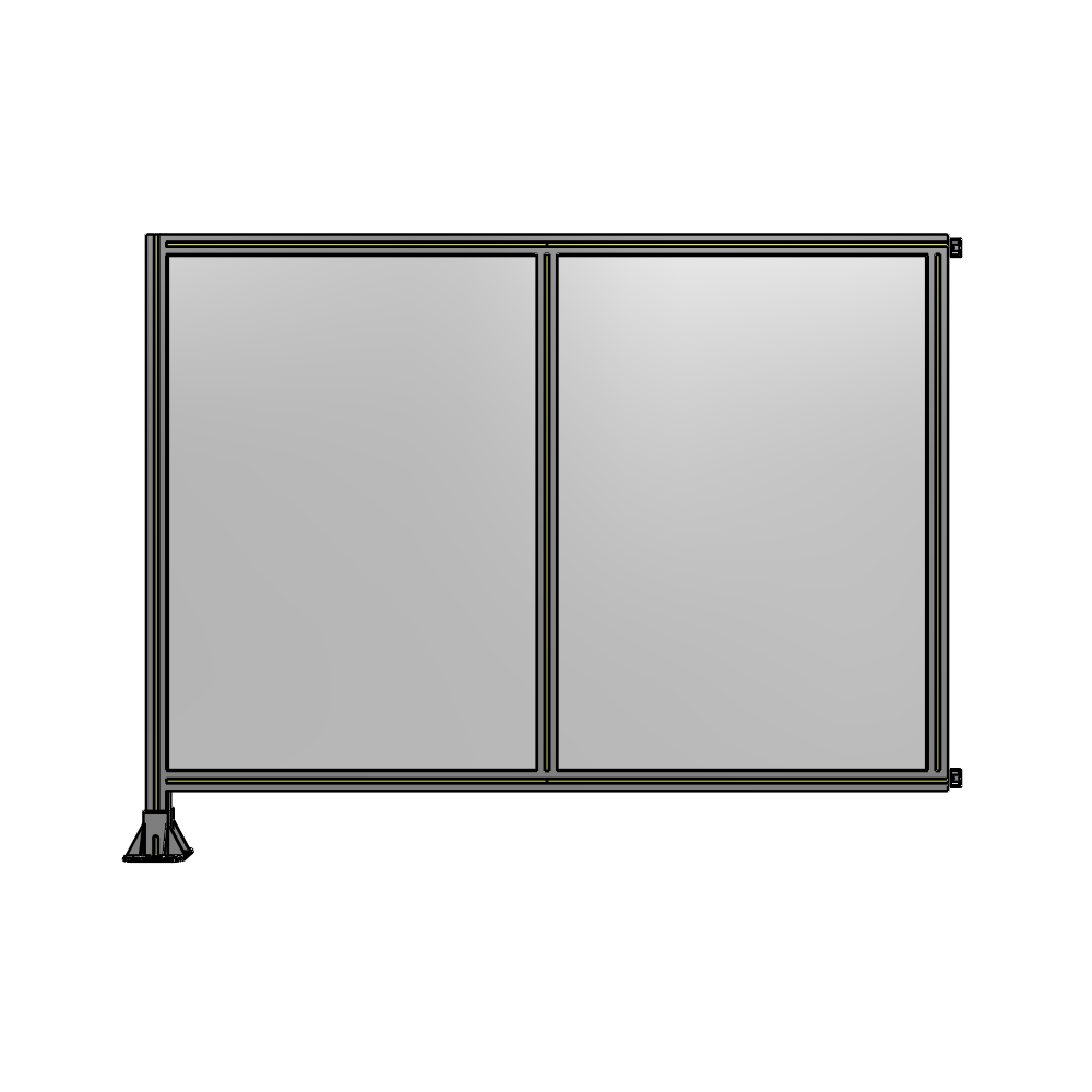 B1-1400-1800-0150-HYPFK GUARDING PANEL 1400MM TALL X 1800MM WIDE 1/4'' POLYCARBONATE