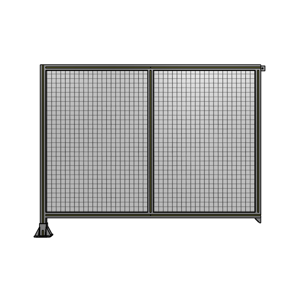 B1-1400-1800-0150-TYMFA GUARDING PANEL 1400MM TALL X 1800MM WIDE 1'' MESH