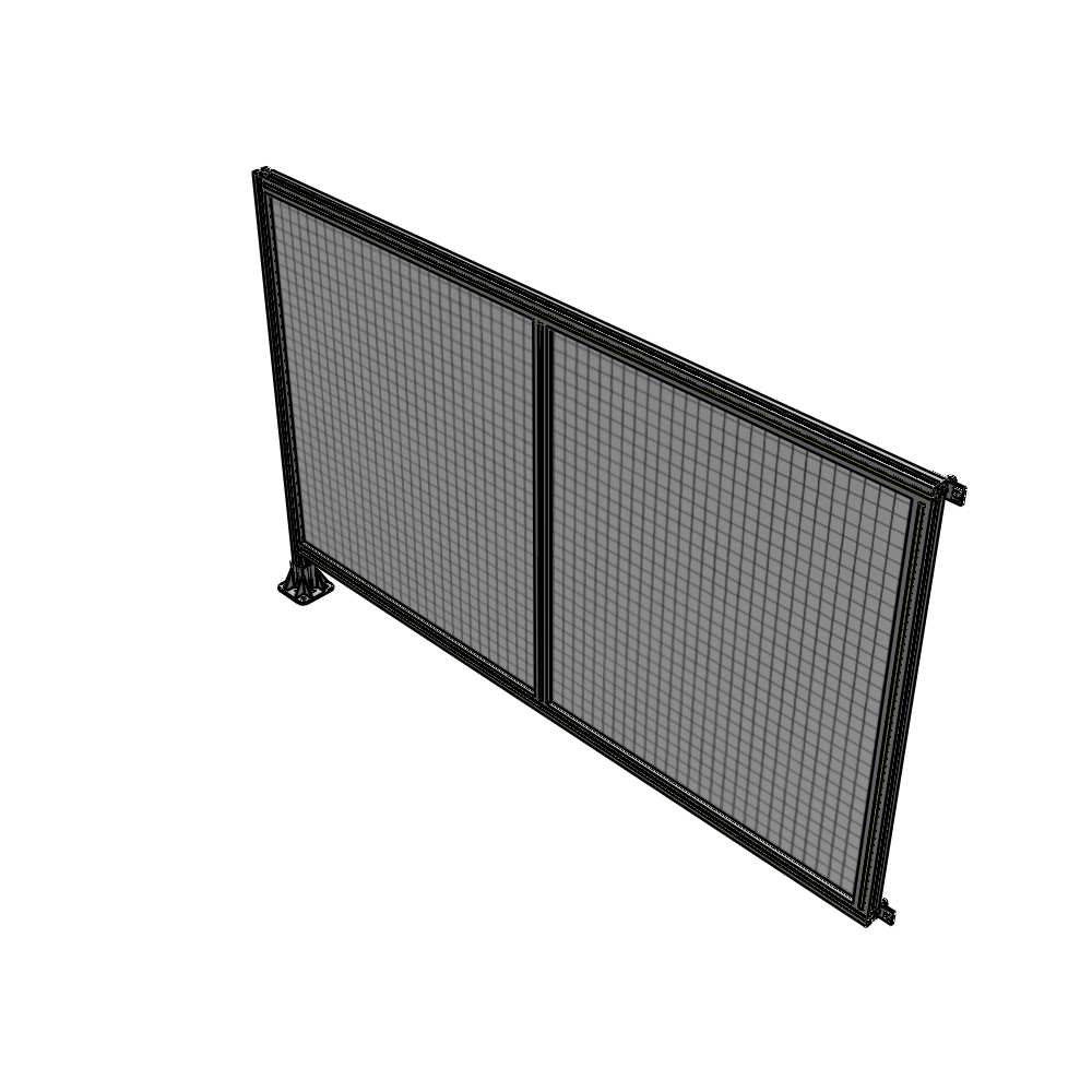 B1-1400-2200-0150-HYMFK GUARDING PANEL 1400MM TALL X 2200MM WIDE 1'' MESH