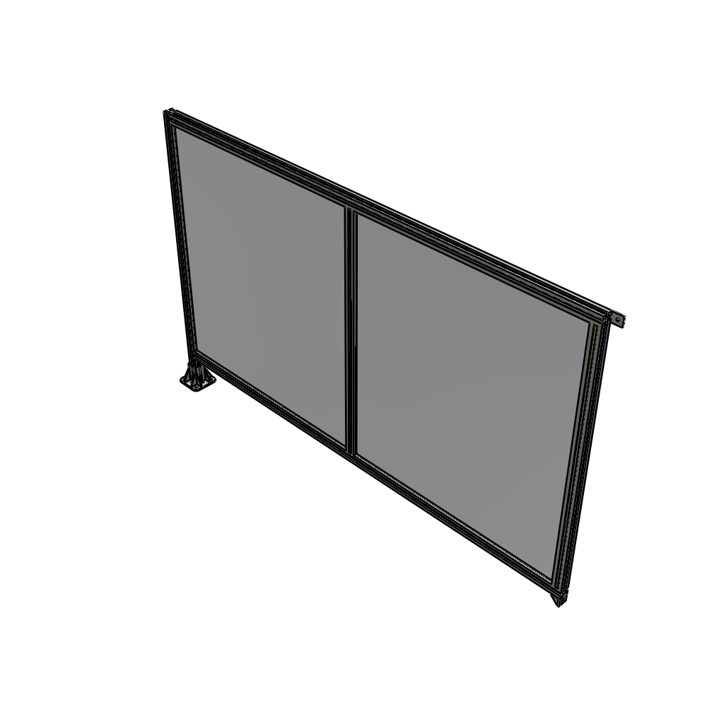 B1-1400-2200-0150-TYPFK GUARDING PANEL 1400MM TALL X 2200MM WIDE 1/4'' POLYCARBONATE
